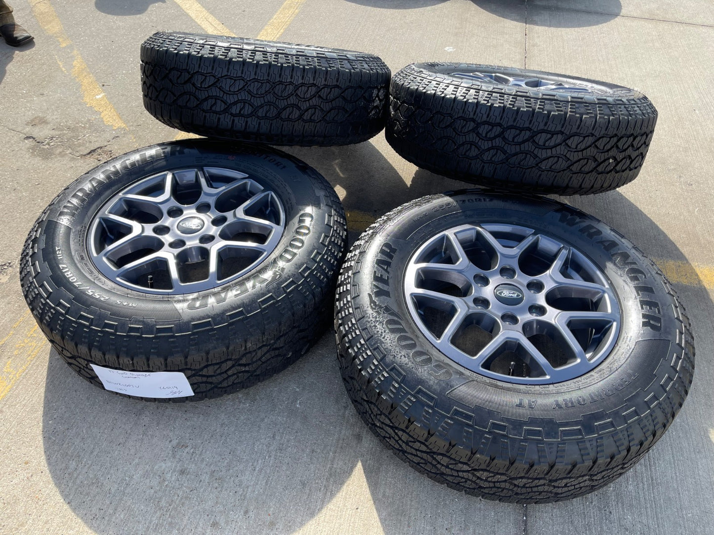 17" Ford Ranger OEM rims wheels Bronco N1WZ1007V SET 2024 2025 2026 2027 NEW