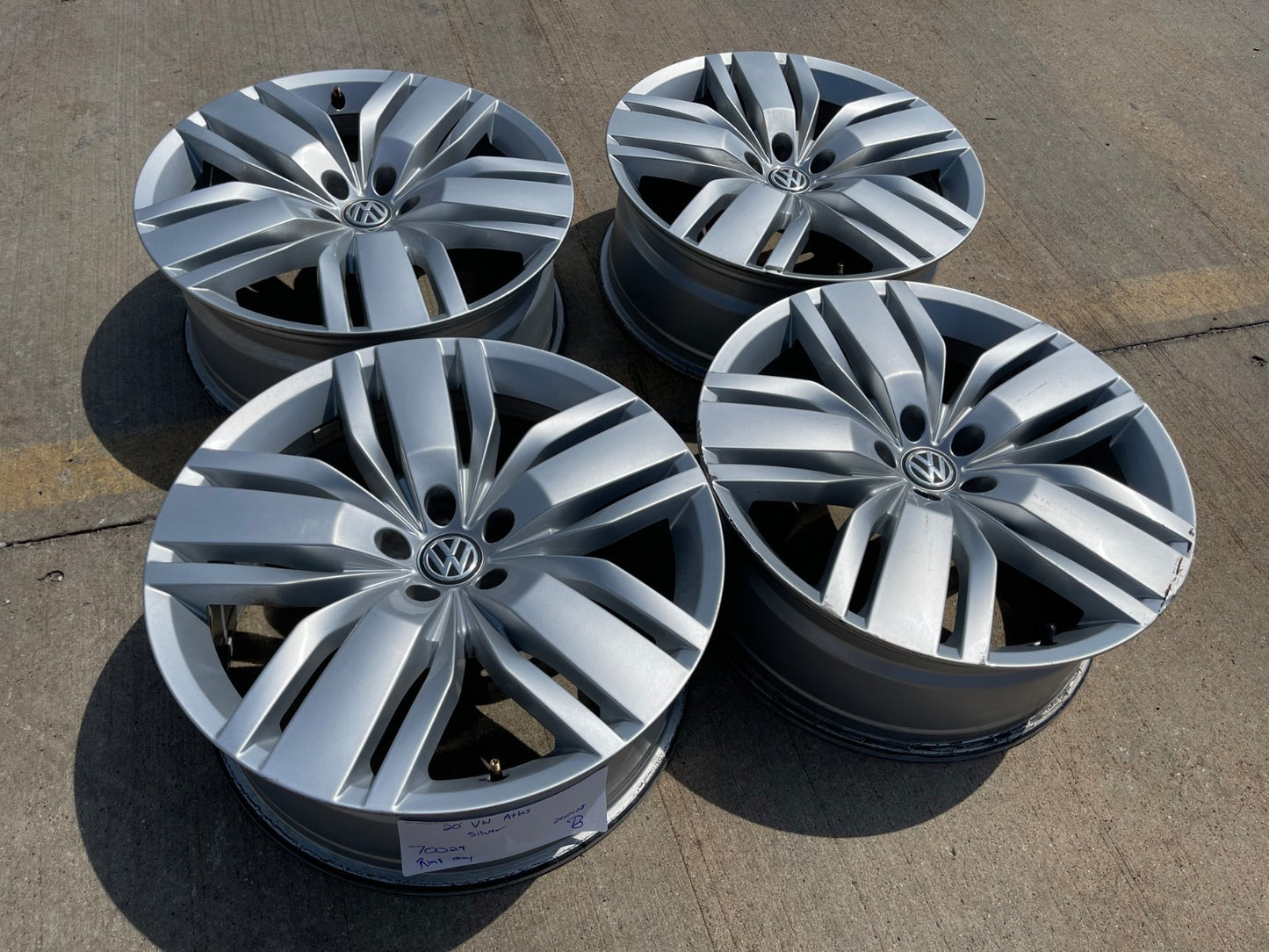 20" VW Atlas OEM wheels rims 70029 Audi Q7 Q8 2020 2021 2022 2023 DISCOUNTED