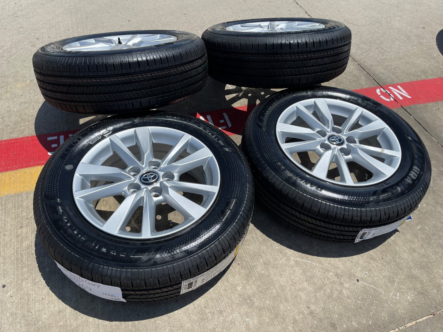 16" Toyota Camry XSE OEM 95969 wheels rims 2023 2024 2025 2026 2027 GOODYEAR NEW