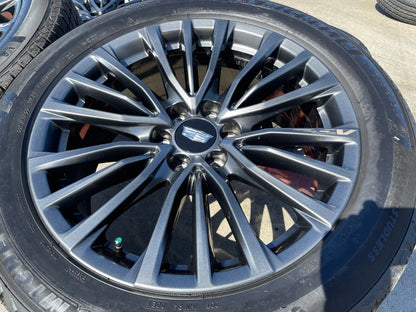 22" Cadillac Escalade V Platinum OEM 4883 wheels rims 2023 2024 2025 NEW