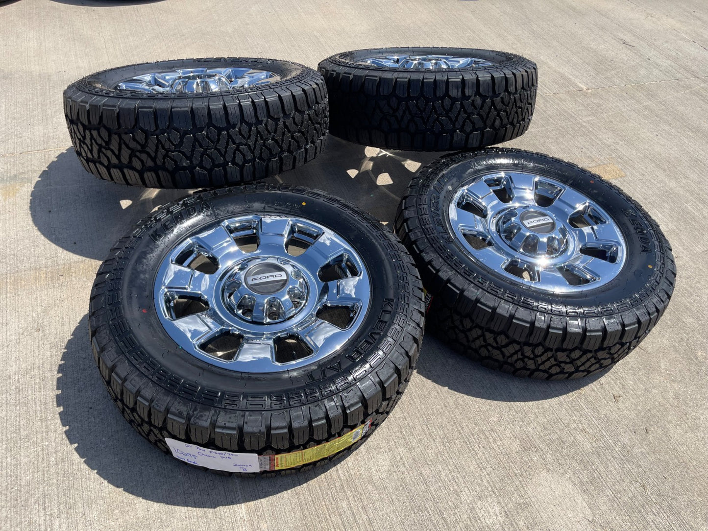 NEW 20" Ford F-250 F-350 OEM LIMITED 10295 25085 10552 SET wheels rims 2005-2027