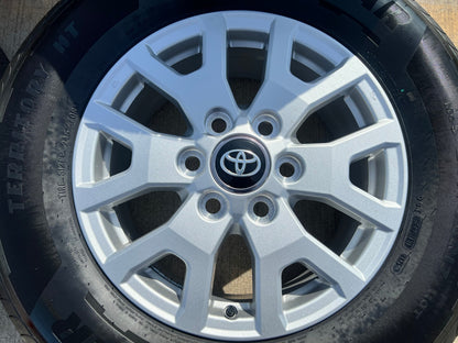 17" Toyota Tacoma 4Runner TRD OEM 94254 10637 wheels rims 2025 2026 GOODYEAR NEW