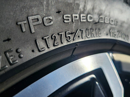 18" Chevy Silverado ZR2 Tahoe TRAIL BOSS Sierra OEM 95415 wheels rims GOODYEAR