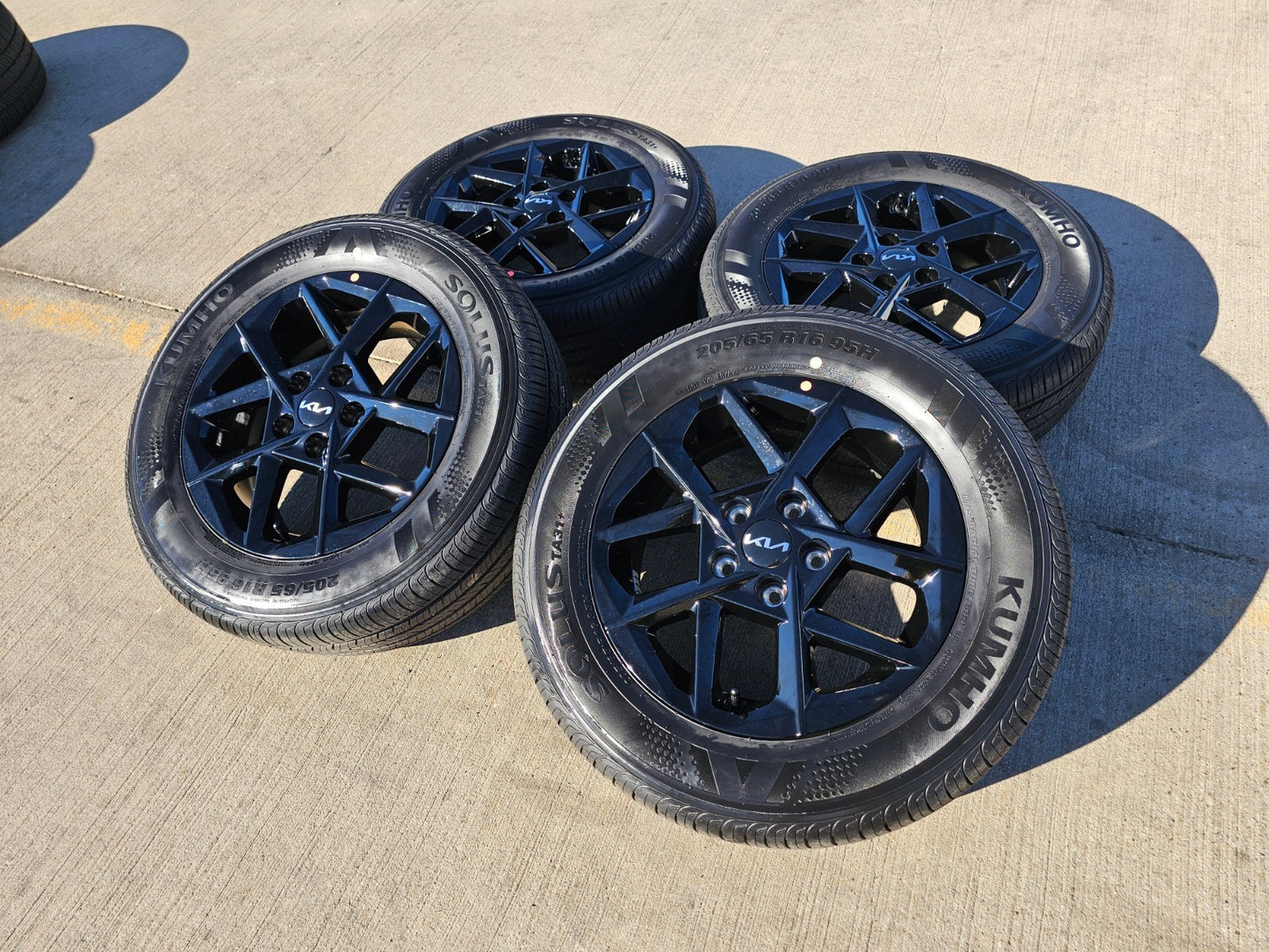 16" Kia K4 K5 OEM wheels rims tires Stinger Forte Optima 2023 2024 2025 2026 NEW
