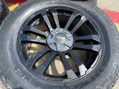 20" MB TKO Ford F-150 rims wheels Expedition NITRO 33"