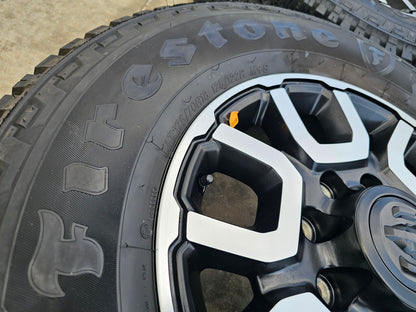 18" Ram 2500 3500 LARAMIE OEM wheels rims 2694 tires FIRESTONE A/T2