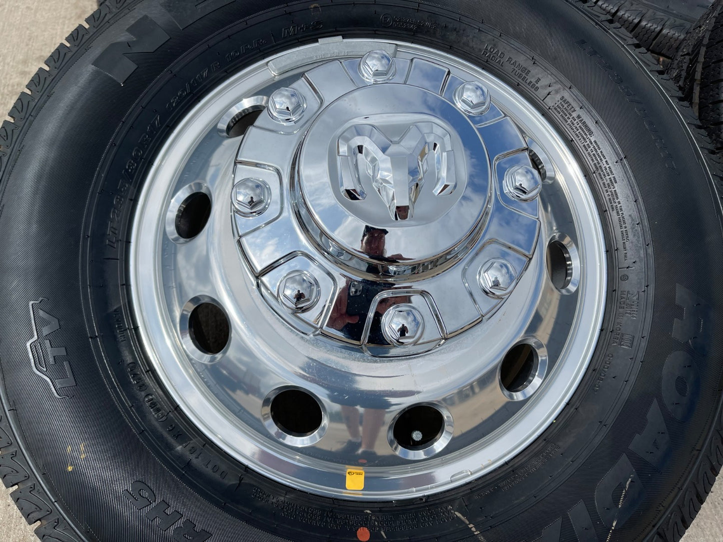 17" Dodge Ram 3500 Dually Laramie 8x200 wheels rims 2701 2702 OEM NEXEN NEW