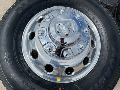 17" Dodge Ram 3500 Dually Laramie 8x200 wheels rims 2701 2702 OEM NEXEN NEW
