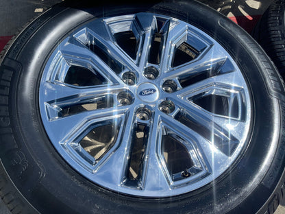 (1) 20" Ford F-150 LARIAT OEM 10619 CHROME rim wheel Expedition 2025 2026 2027