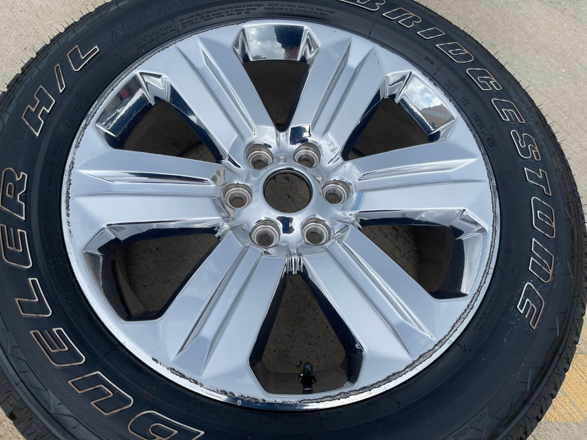 20" Ford F-150 Expedition OEM 10171 Lariat rim wheel tire CHROME single spare
