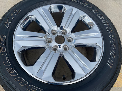 20" Ford F-150 Expedition OEM 10171 Lariat rim wheel tire CHROME single spare
