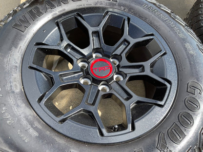 18" Toyota Tacoma 4Runner TRD OEM 95972 wheels rims SET 2025 2026 2027 GOODYEAR