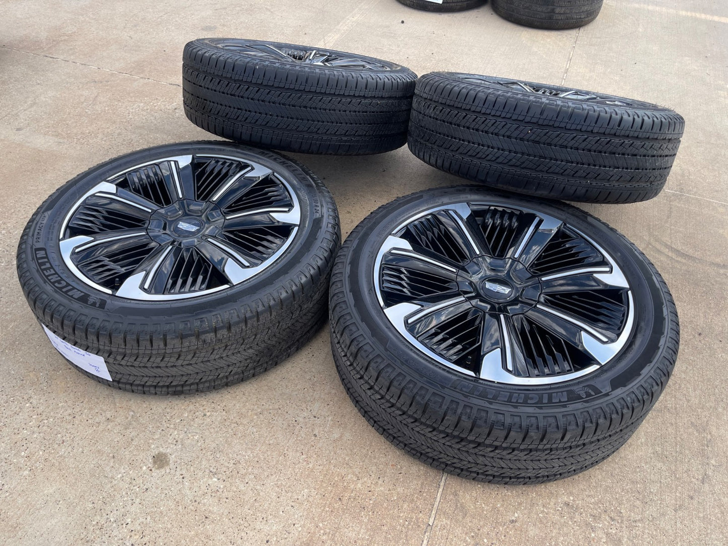 24" Cadillac Escalade IQ EV OEM 4893 wheels rims Hummer 2025 2026 2027 SET NEW