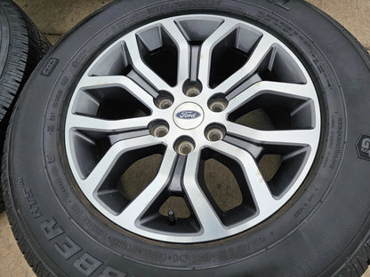 18" Ford F-150 Lariat OEM rims wheels 10342 tires 2021 2022 2023 2024 2025