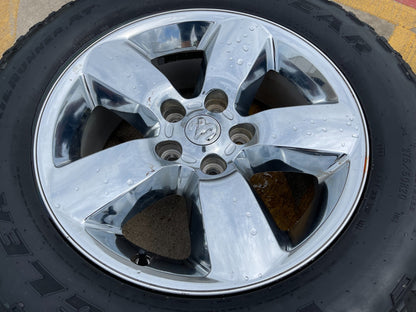 (1) 20" Dodge Ram 1500 OEM wheel rim chrome 2016 2017 2018 2019 2020 SPARE 2495