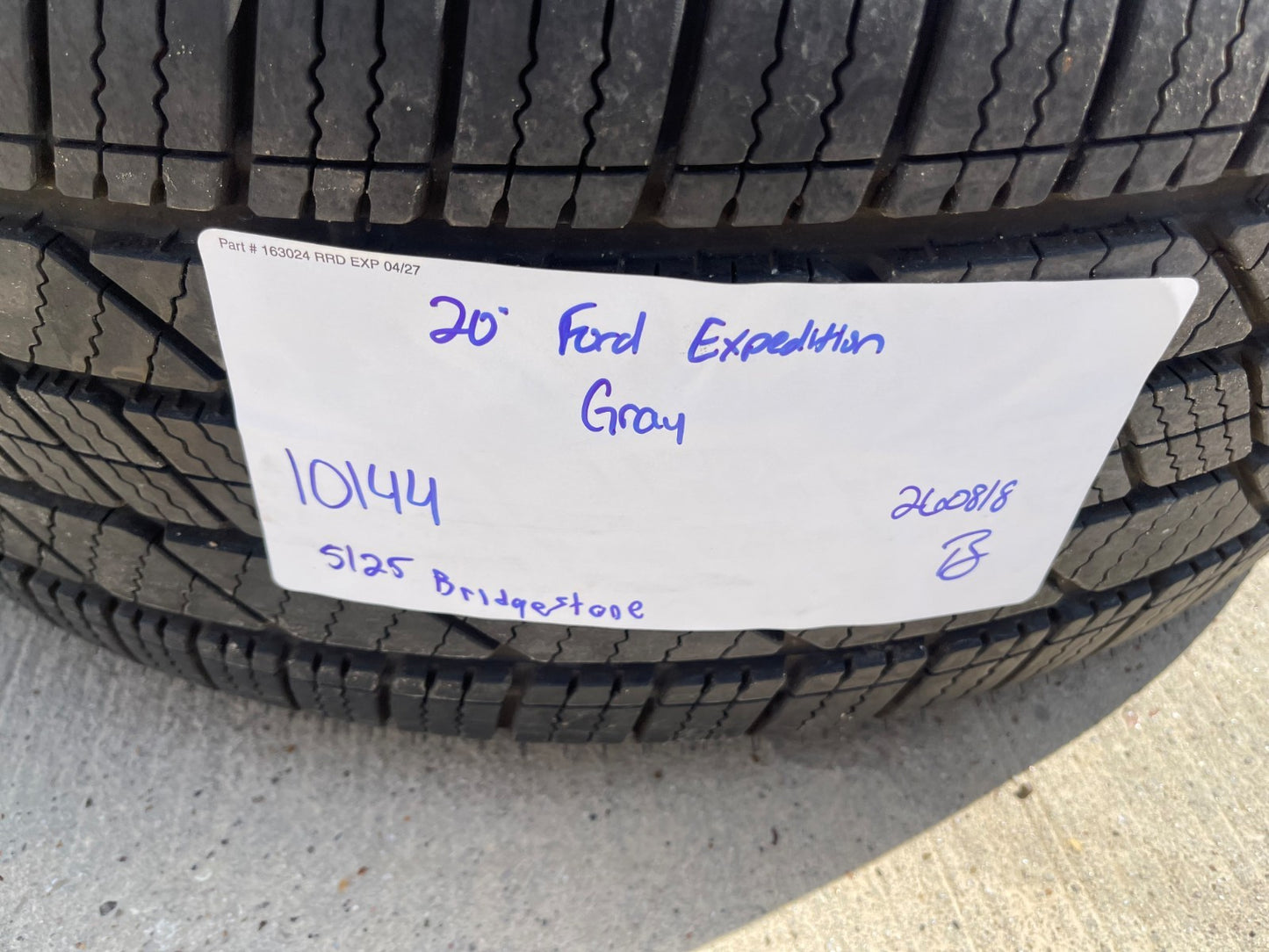 20" Ford Expedition F-150 OEM rims wheels 10144 SET Limited BRIDGESTONE