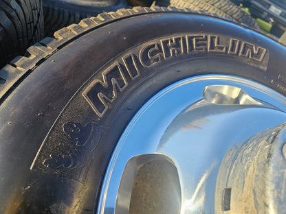 17" Ford F-350 Dually OEM 10477 10478 rims wheels MICHELIN 2023 2024 2025 2026