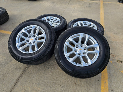 18" Chevy Silverado Suburban Tahoe OEM 14091 wheels rims GMC SET MICHELIN