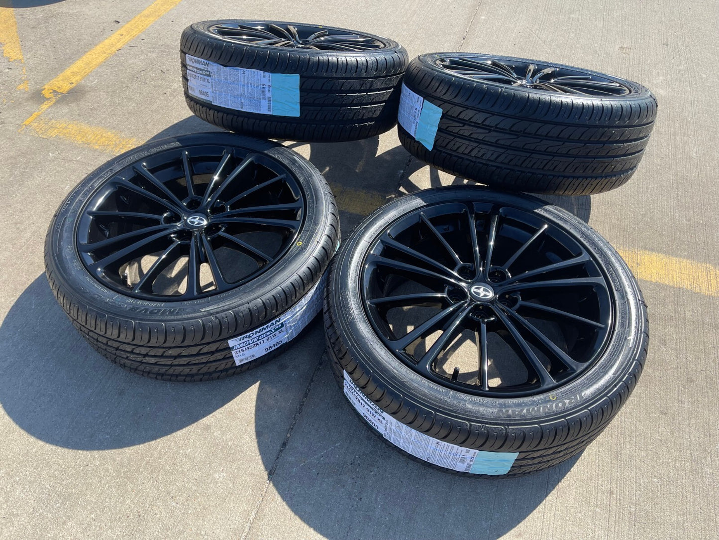 17" Scion FR-S OEM wheels rims 86 BRZ 86 69621 tires NEW