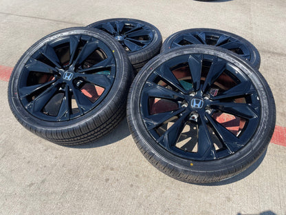19" Honda Accord Civic CR-V Touring OEM wheels rims HR-V 60312 black