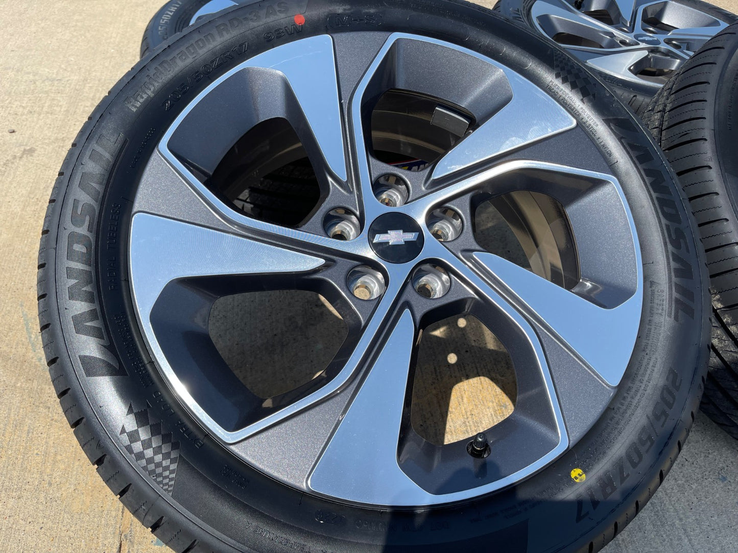 17" Chevy Sonic Cruze Trax OEM 5858 wheels rims 5x105 tires SET