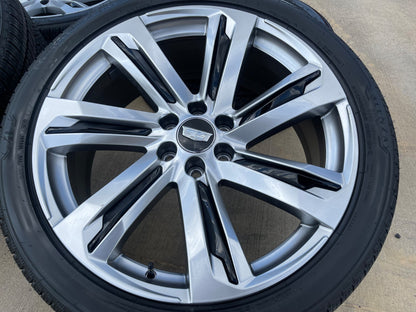24" Cadillac Escalade V OEM PLATINUM wheels rims SET 2024 2025 2026 2027 NEW