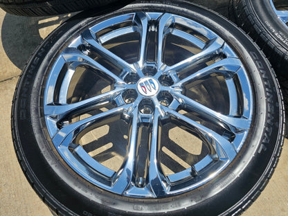 (1) 22" Buick Enclave OEM 94061 wheel rim Acadia Traverse spare 2025 2026 NEW