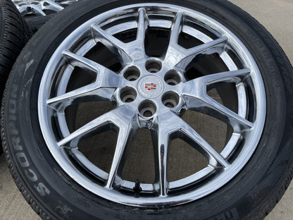 20" Cadillac SRX XT6 XT5 OEM 4709 CHROME wheels rims Blazer GMC Acadia