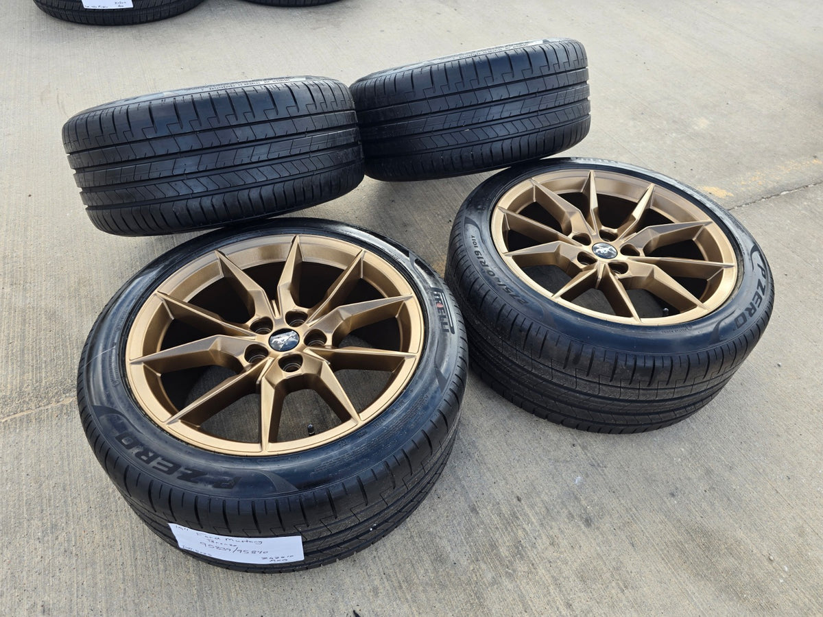 19" Ford Mustang GT Dark Horse OEM 95839 95840 wheels rims BRONZE 2026 2027 NEW