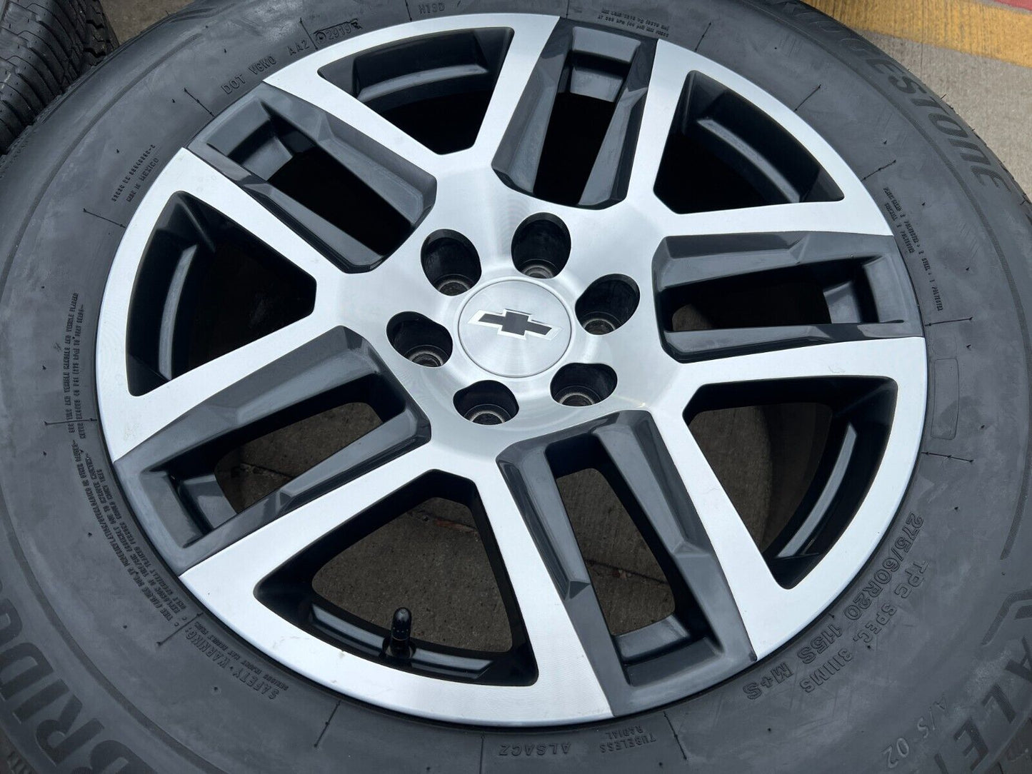 20" Chevy Silverado Tahoe ZR2 GMC OEM 5913 wheels rims tires