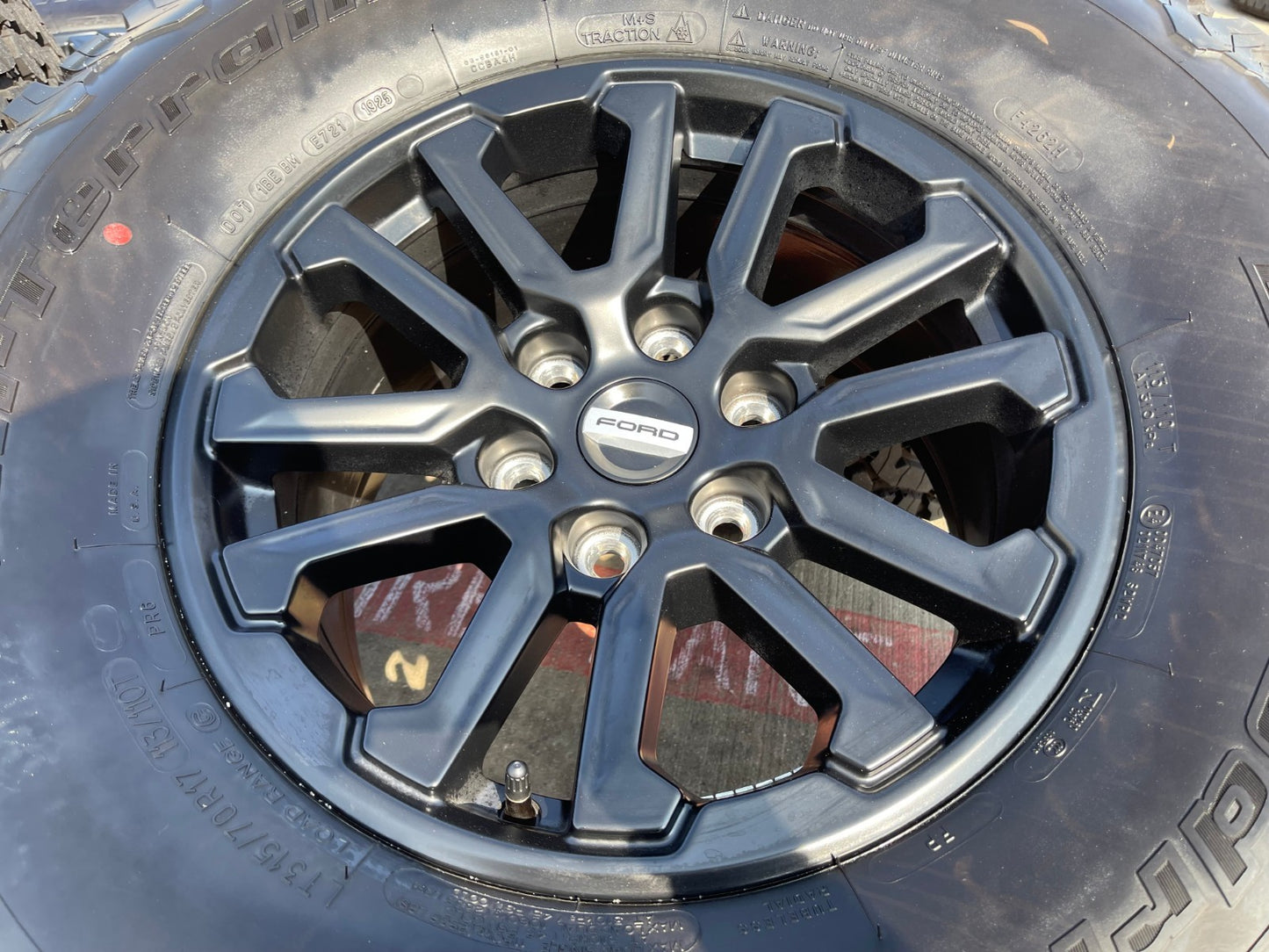 17" Ford F-150 Raptor OEM 10611 rims wheels Bronco 2024 2025 2026 2027 BFG NEW