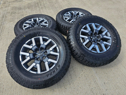 17" Nissan Frontier OEM Desert Runner 62832 wheels rims tires 2023 2024 2025 NEW