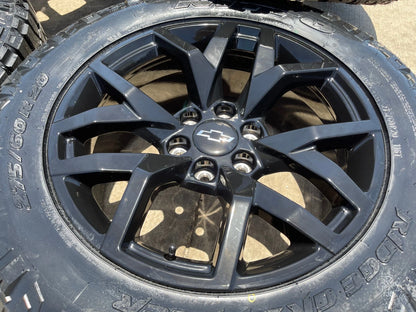 20" Chevy Silverado Z71 GMC Sierra Canyon OEM 14076 wheels rims 2025 2026 NEW