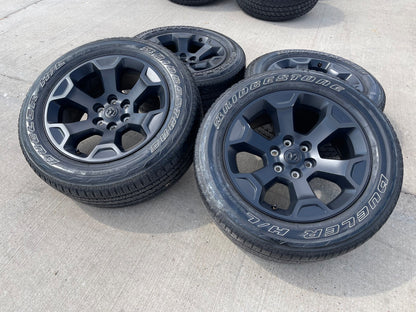 20" Dodge Ram 1500 OEM Laramie Black 2462 2680 wheels rims 2024 2025 2026 SET
