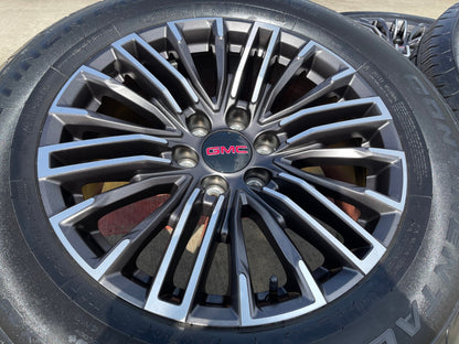 20" GMC Sierra Yukon Chevy Silverado OEM wheels rims 2024 2025 2026 NEW