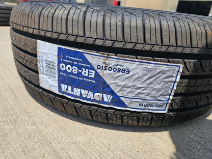 (1) 225/60/16 Advanta ER-800 tire 225/60R16 98H NEW