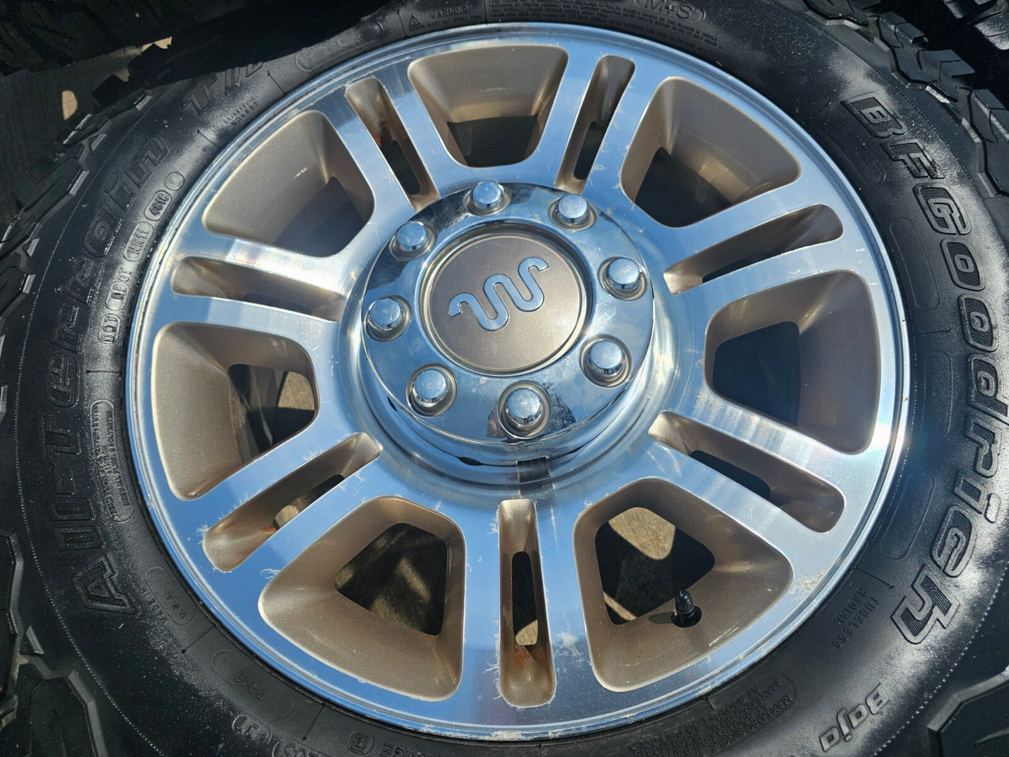 20" Ford F-250 F-350 OEM 3951 3845 KING RANCH rims wheels tires BFG KO2 A/T