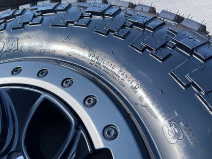 17" Ford F-150 Raptor OEM BEADLOCK rims wheels SET 10459 95210 37" tires NEW