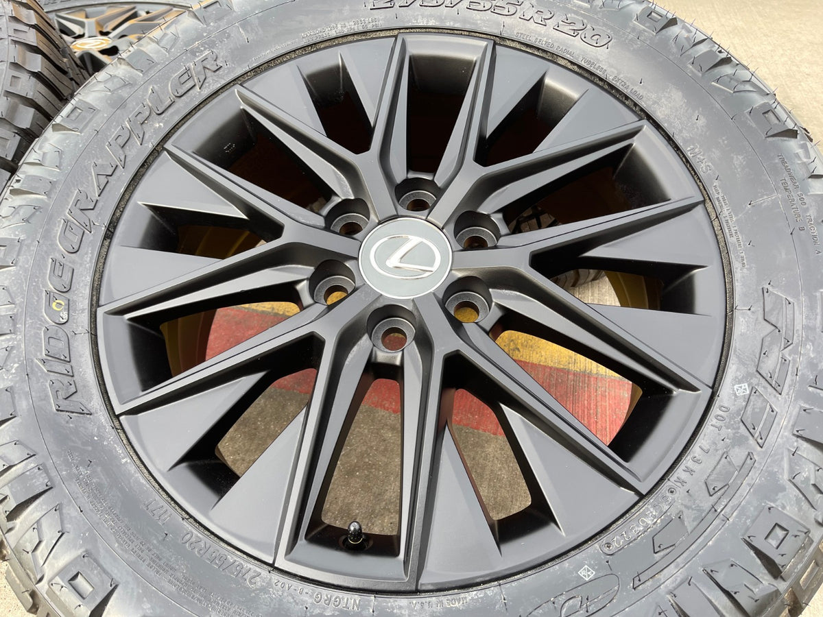 20" Toyota Land Cruiser Tundra OEM wheels rims 10545 GX550 LX600 SET NITRO NEW