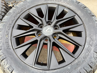20" Toyota Land Cruiser Tundra OEM wheels rims 10545 GX550 LX600 SET NITRO NEW