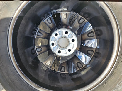20" Chevy Silverado 1500 Tahoe OEM 5915 5916 wheels rims BRIDGESTONE SET