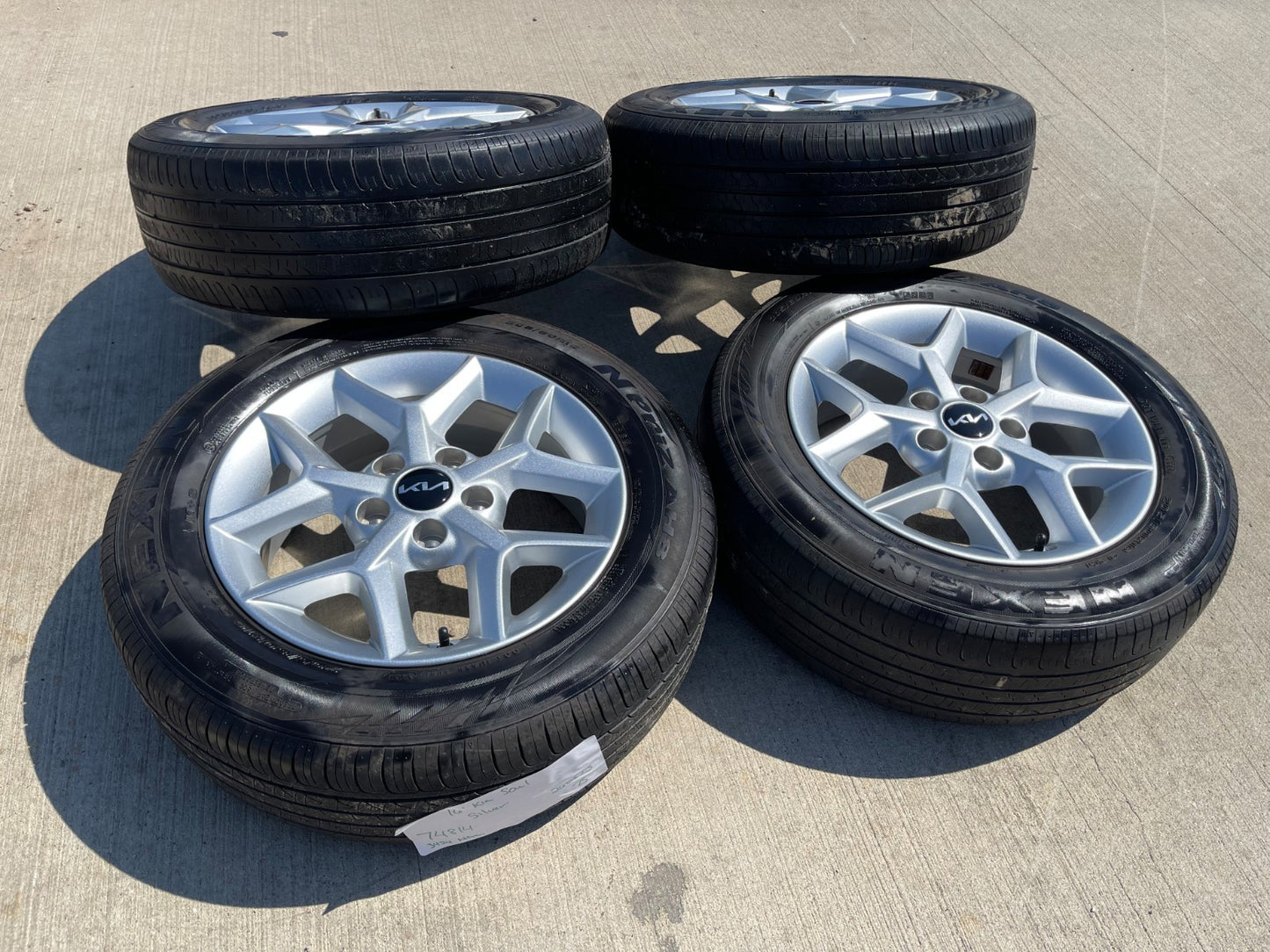 16" Kia Soul K4 K5 OEM 74814 wheels rims Stinger Forte Optima 2024 2025 2026