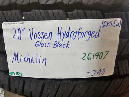 20x9 20" VOSSEN Hydro Forged HFX-1 Chevy Silverado RAM wheels rims 6x139 6x5.5