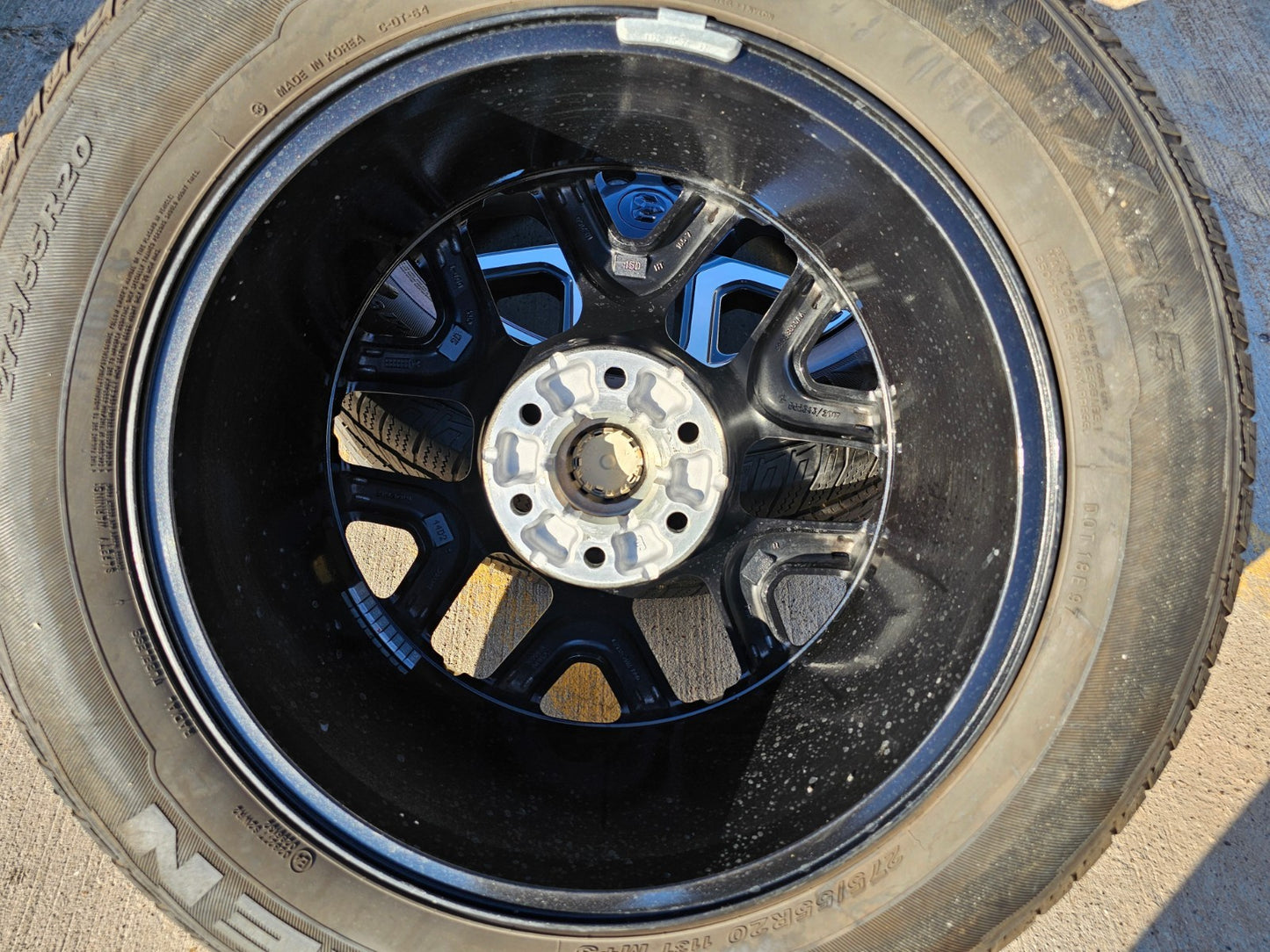 20" Dodge Ram 1500 OEM 94059 Laramie wheel rim 68583860AA Spare 2024 2025 2026