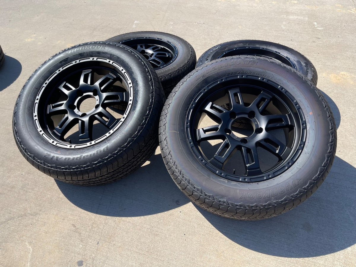 20" Toyota Tundra TSS TRD OEM wheels rims 5x150 HANKOOK A/T2 SET NEW