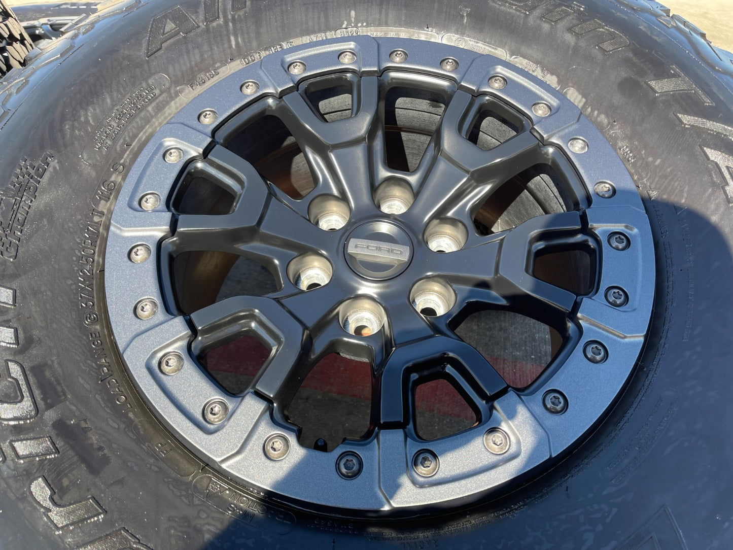 17" Ford F-150 Raptor Bronco R OEM BEADLOCK 51222 rims wheels 37" BFG