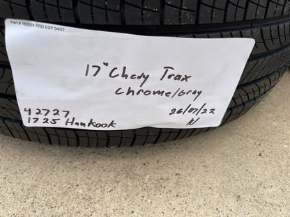 17" Chevy TRAX OEM wheels rims 14141 Terrain Trailblazer Equinox 2025 2026 NEW