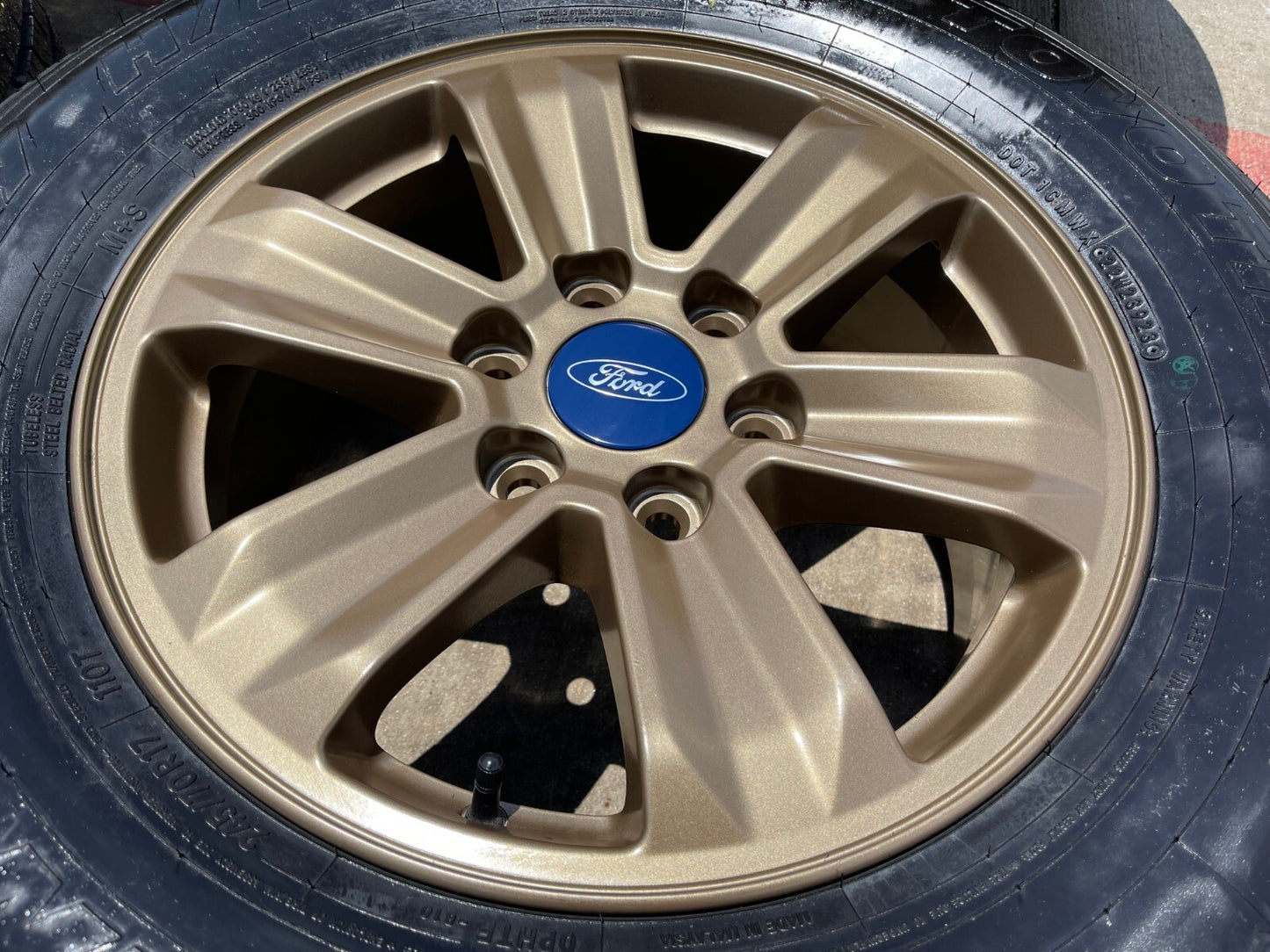 17" Ford F-150 Expedition OEM 3995 rims wheels BRONZE tires NEW