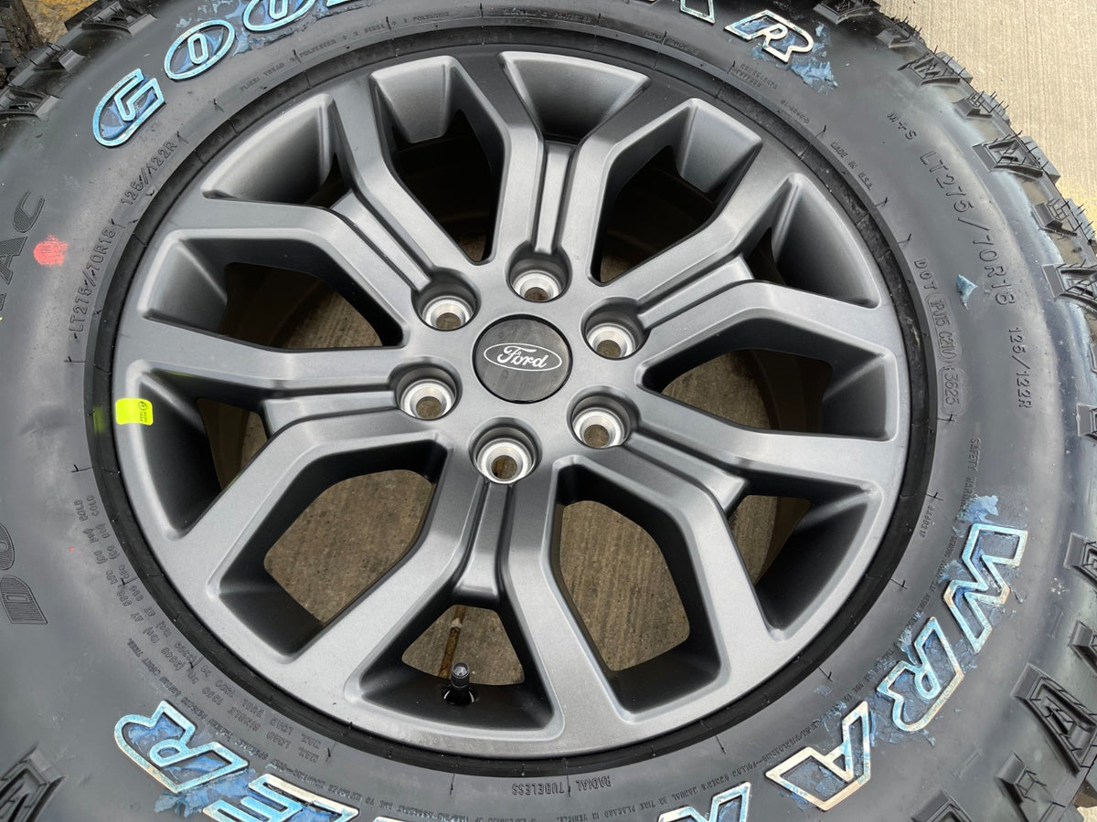 18" Ford F-150 TREMOR OEM rims wheels 10342 95351 Expedition SET DURATRAC AT NEW