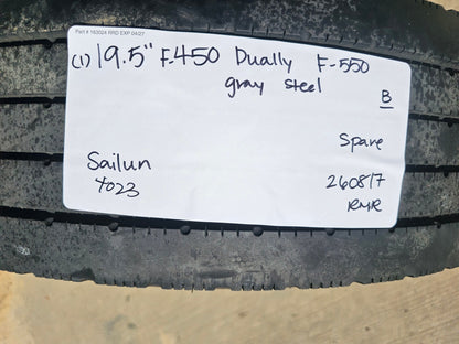 19.5" Ford F-450 Dually F-550 rim RAM 4500 OEM 10x225 spare